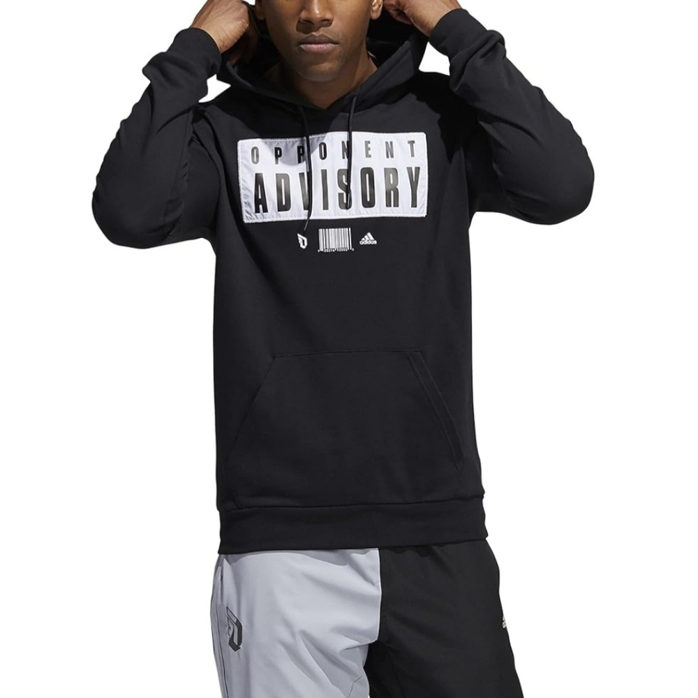 Adidas Dame Advis Basketball Opponent Advisory Black Hoodie